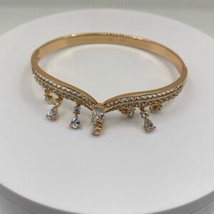 18K Gold Plated Zircon Bangle
